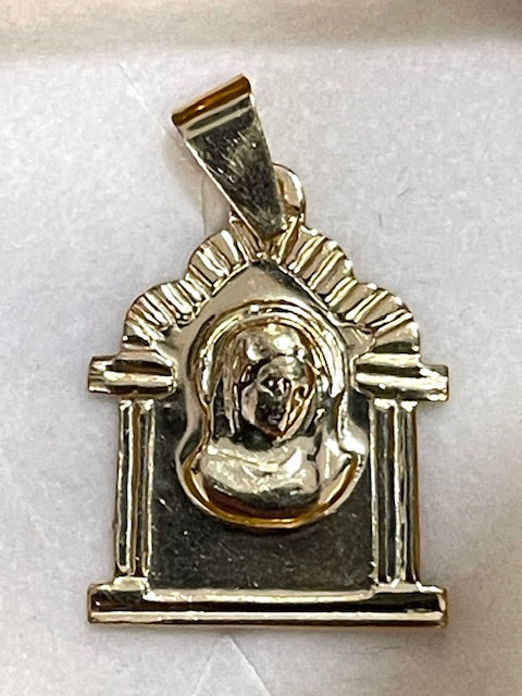 20mm Mother Mary House Pendant - X5289