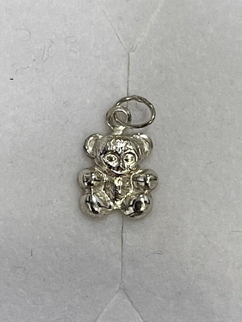 SS Lightweight Teddy Bear Pendant - X5482