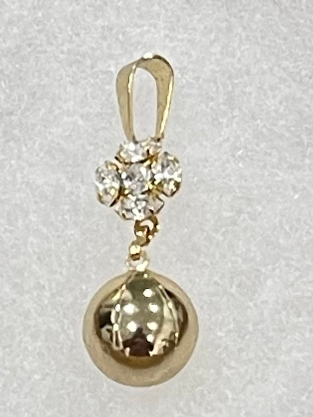 30mm Austrian Crystal Dangling Ball Pendant - X5673