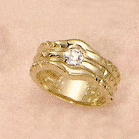 Austrian Crystal Band Ring - XR097