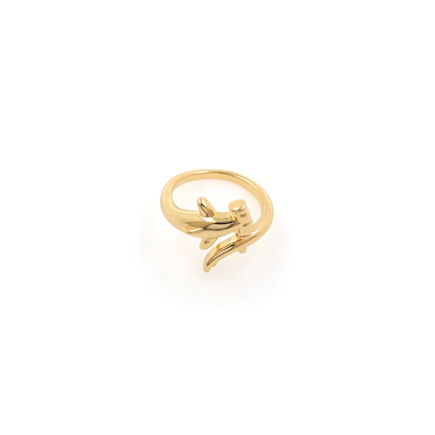 Wrap-around Full Hammerhead Shark Ring - XR663