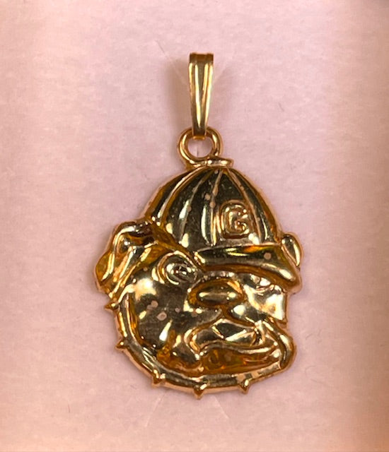 Lightweight Georgia Bulldogs Mascot Pendant - X5255