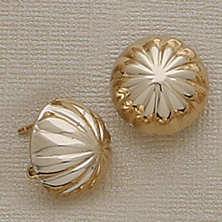 18mm Dome Clip Earrings - X2455