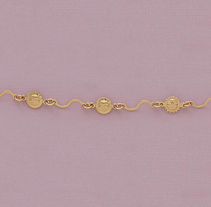 Sunshine Link 10" Anklet - X4278
