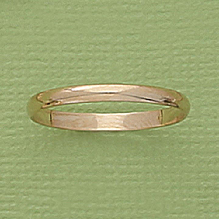 Polished 2mm Band Ring - XR078