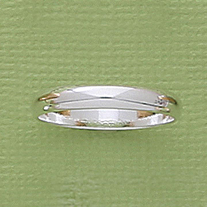 Sterling Silver 3mm Polished Band Ring - XR617