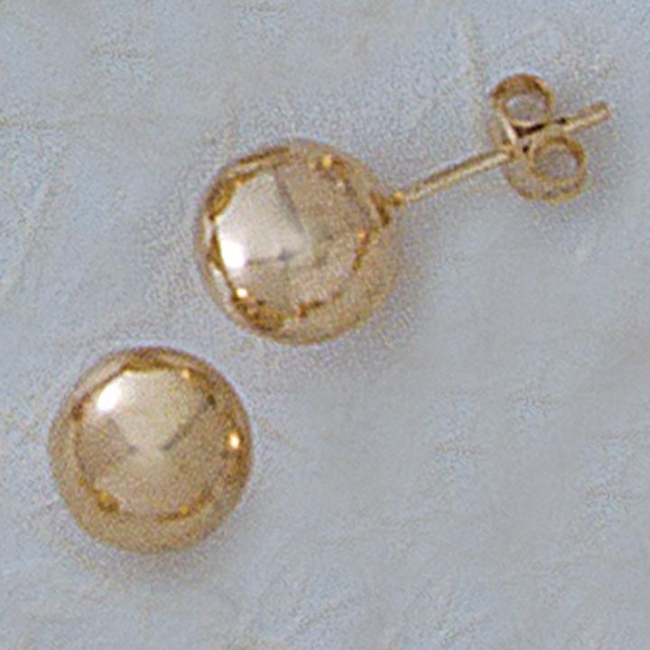 9mm Ball Post Earrings - X1097