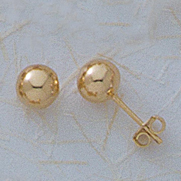 6mm Ball Post Earrings - X1096