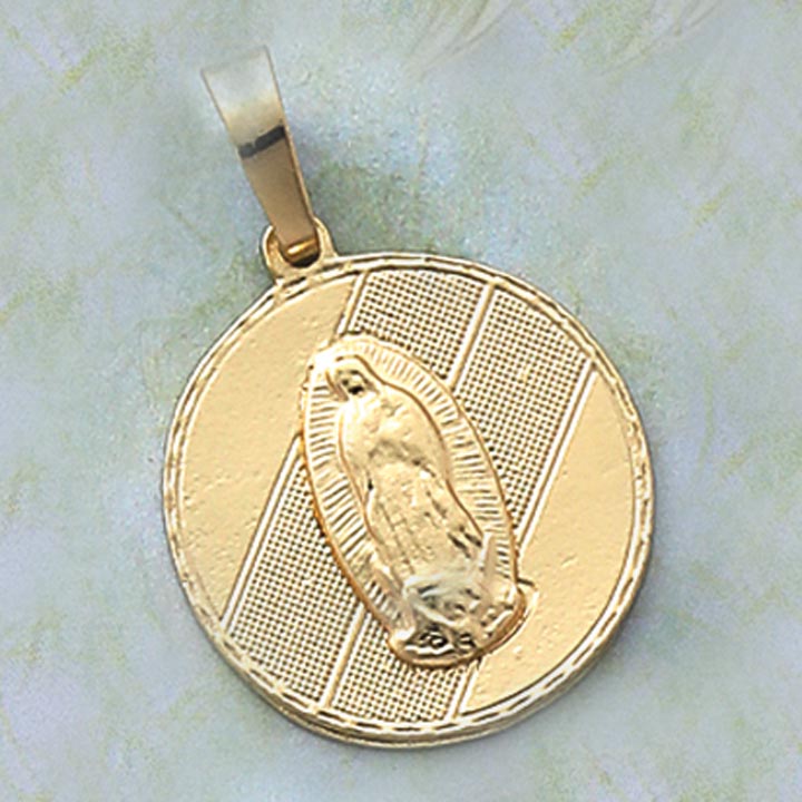 21mm Round Religious Pendant - X5811