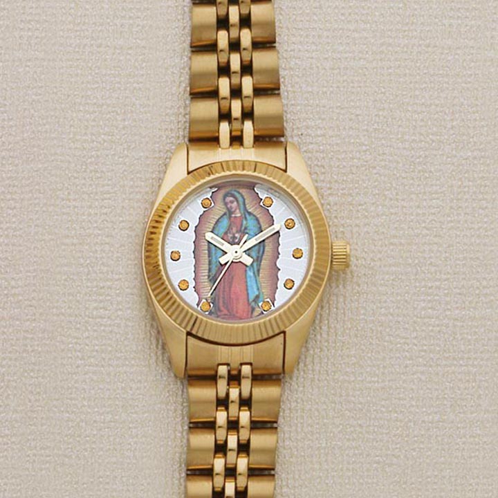 Women's Gold-Tone Religious Watch - X7504