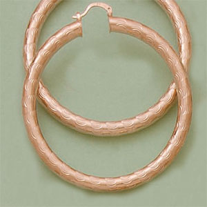 Extra Large 80mm Hoop Earrings - X2429