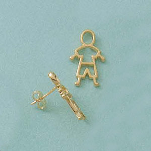 Bot Silo Post Earrings - X2288