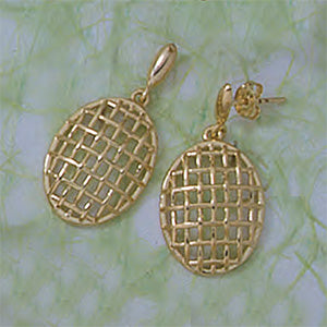 Cage Post Earrings - X2346