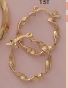 15mm Twist Hoop Earrings - X2374