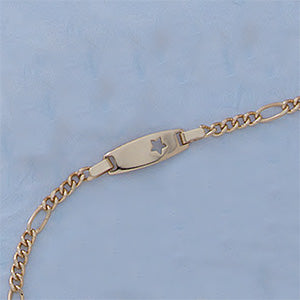 7" Star ID Bracelet - X4352