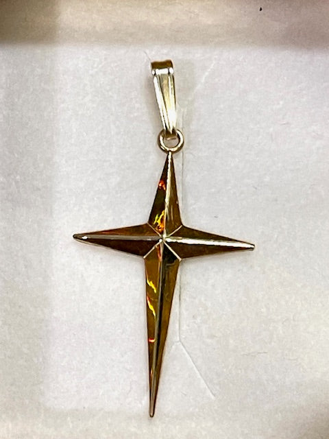 High Shine Star Cross Star - X5036