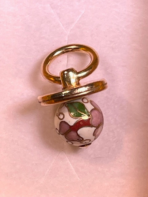 Cloisonne Pacifier Pendant - X5206