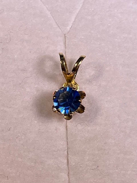 3mm Birthstone Pendant - X5448