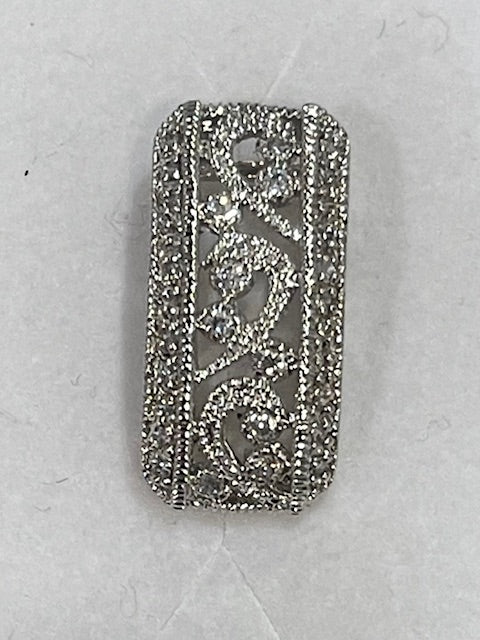 SS Elegant CZ Slider Pendant - X5557