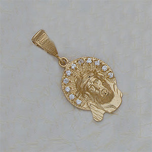 CZ Jesus Christ Pendant - X5761