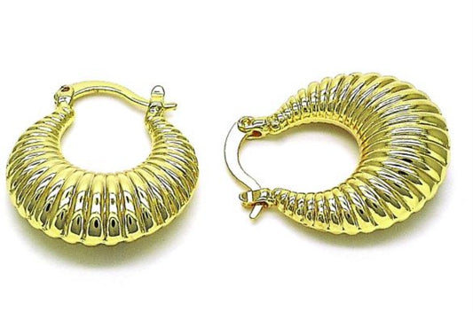 Stylish Puffed Shrimp Earrings - X2525