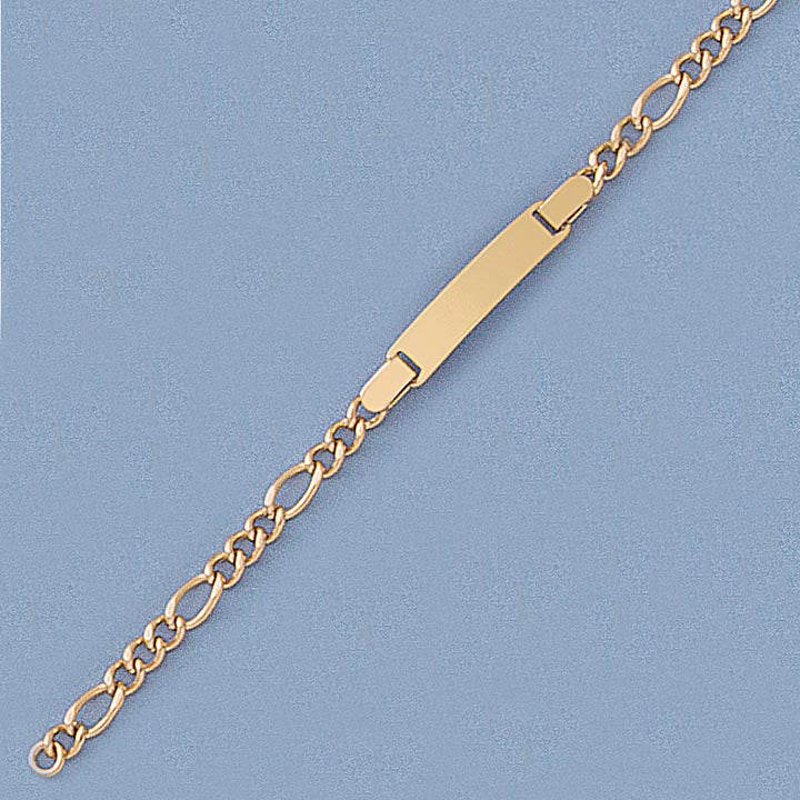 6” Figaro ID Bracelet - X4376