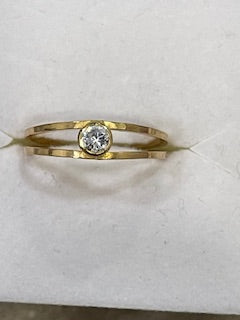 Half Carat CZ Solitaire Ring - XR305