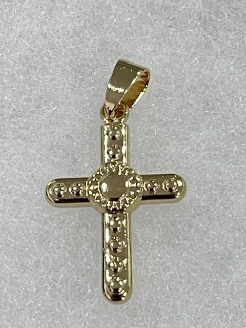 25mm Beaded Cross - X5789