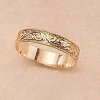 Floral Scroll "Persia" Ring - XN002