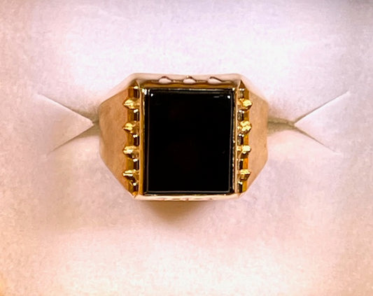 Onyx Square Ring - XR185
