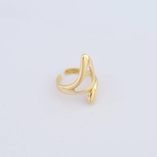 Art Deco Free-Style Ring - XR659