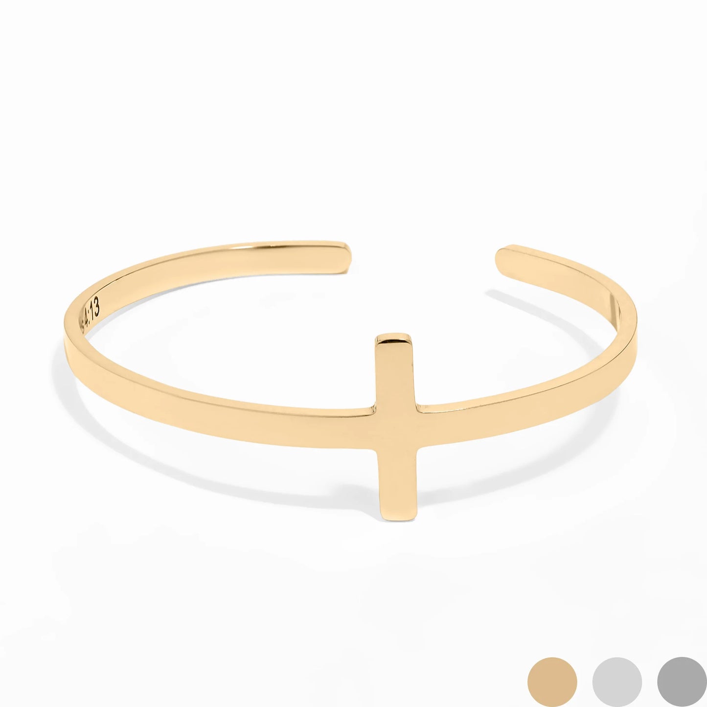 CROSS Cuff Bangle Philippians 4:13 - XB435