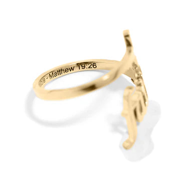 FAITH with CROSS Ring - XR654