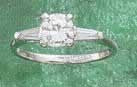 SS One Carat Solitaire Ring #10 - XR271