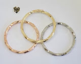 Stylish Tri-Color Triple Open & Closes Bange Set - XB454