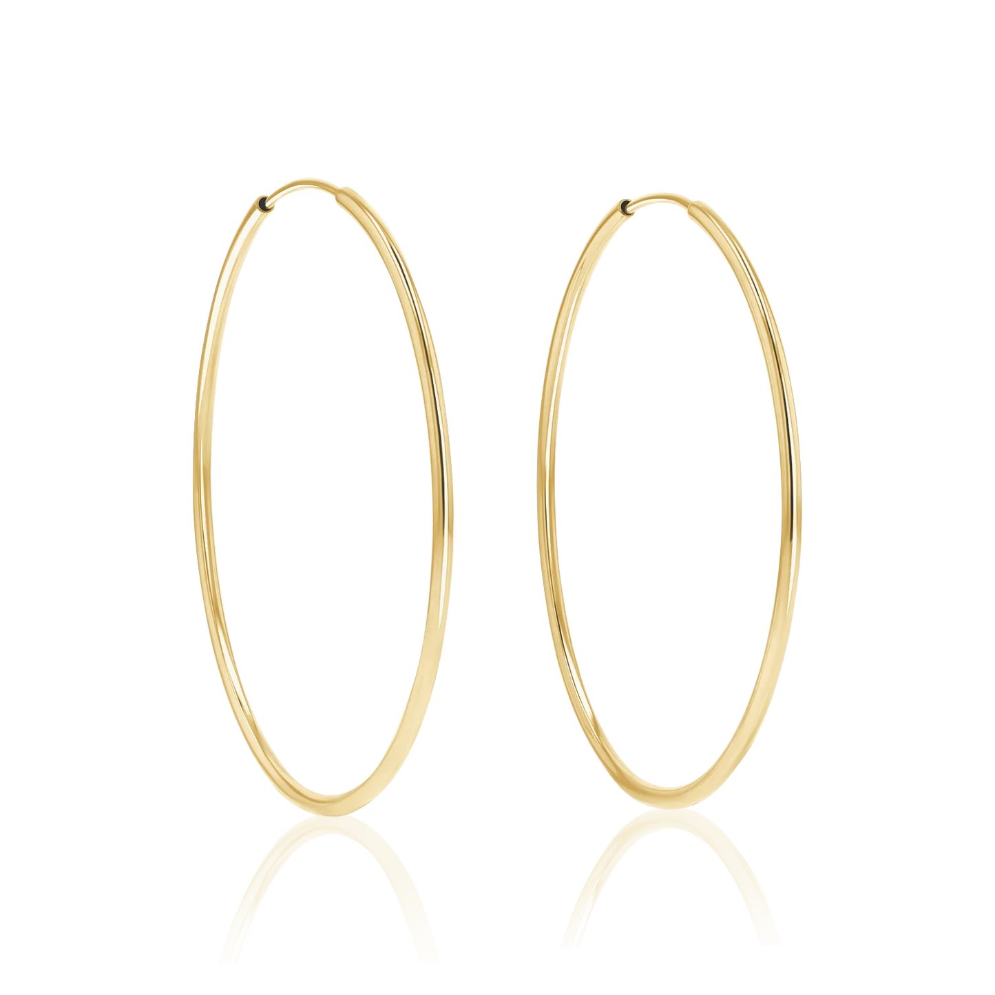 85mm Extra-Large Endless Hoop Earrings - X2507