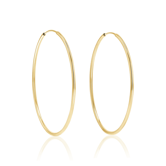 85mm Extra-Large Endless Hoop Earrings - X2507