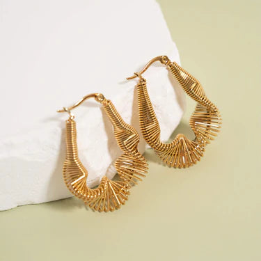 34mm Wired Statement Earrings - X2522