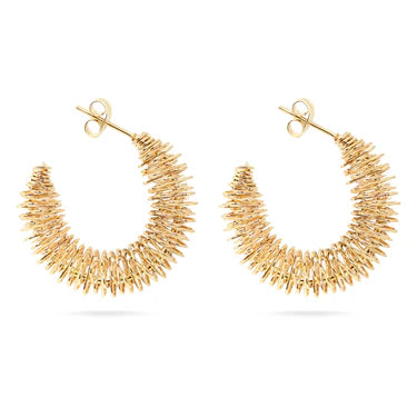 30mm Wired Statement Hoop Earrings - X2523