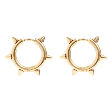 17mm Spike Hoop Earrings - X2524