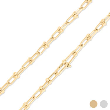 16" Stylish Hardware Necklace - X3308
