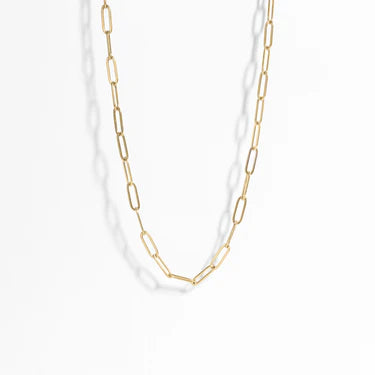 Paperclip Chain 6.5mm Necklace - X3314