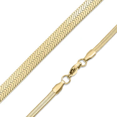 20" Elegant 5.5mm Herringbone Necklace - X3315