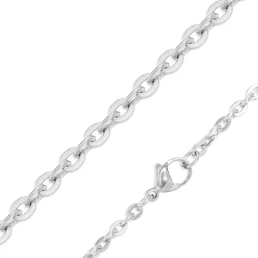 20" Oval Loop 2mm Necklace - X3323