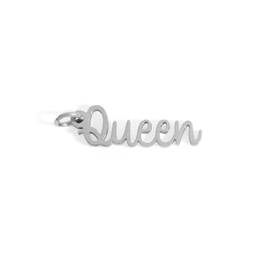 SS 22mm "Queen" Charm - X5882