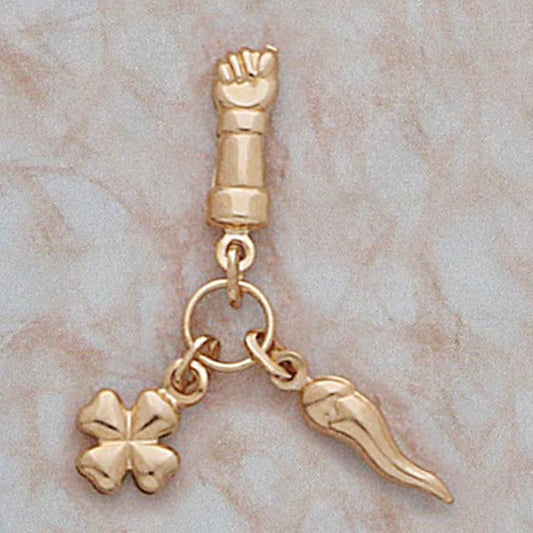 3 Lucky Charm Pendant - X5833