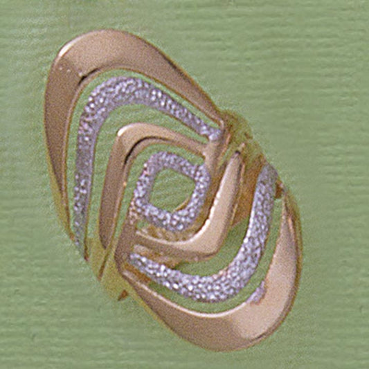 Two Tone Designer Ring - XR501