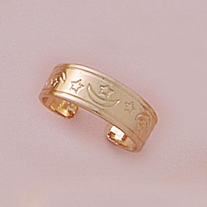 Moon & Stars Toe Ring - XR620