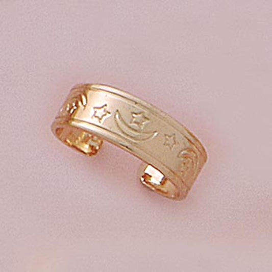 Moon & Stars Toe Ring - XR620