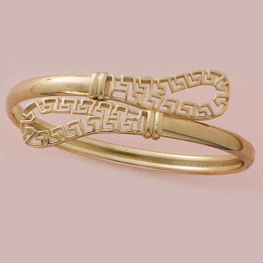 Greek Style Adjustable Bangle - XB415